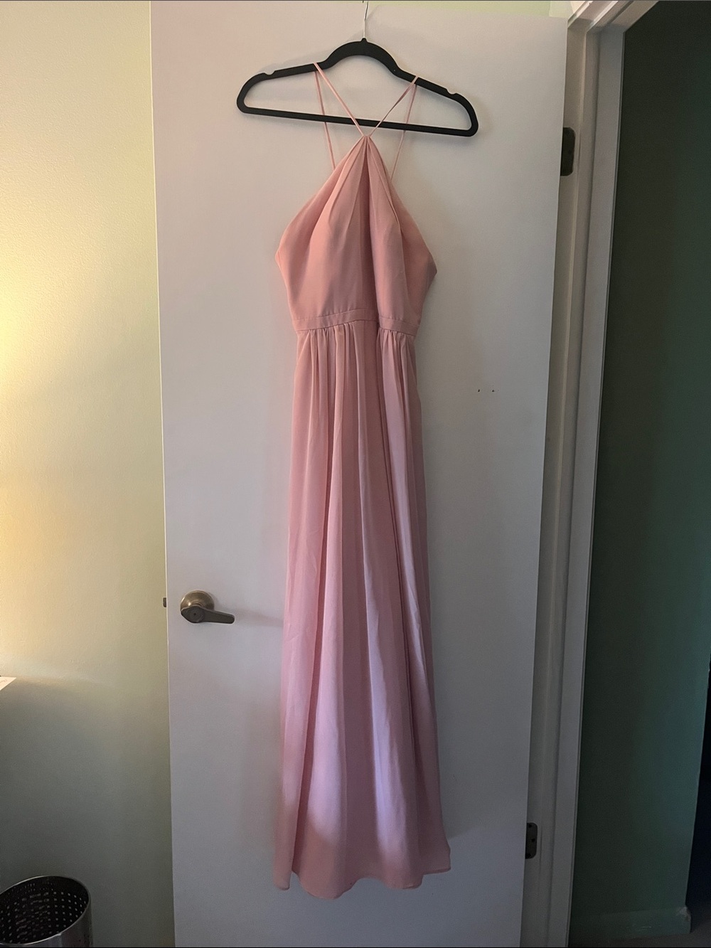 Weddington Way pink long flowing gown size 4